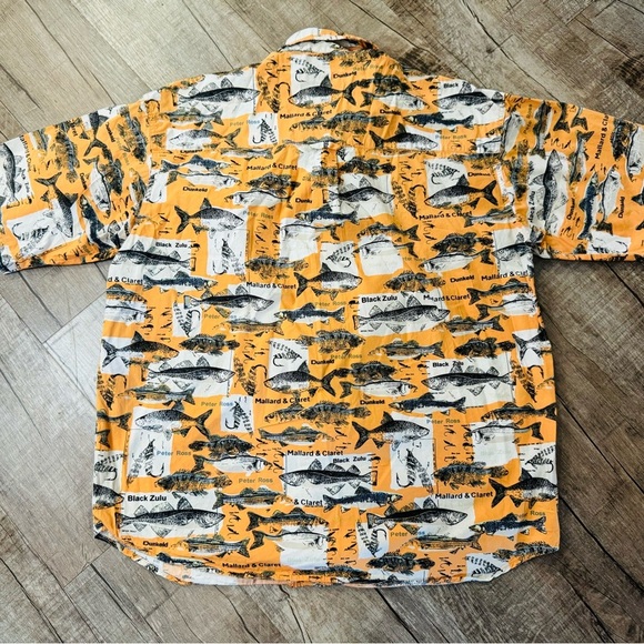 Vintage Columbia Men’s Fishing Shirt – Short Sleeve – Size Large – 100% Cotton - Picture 6 of 7